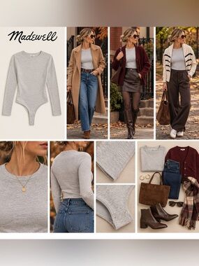 Madewell Cotton Knit Bodysuit